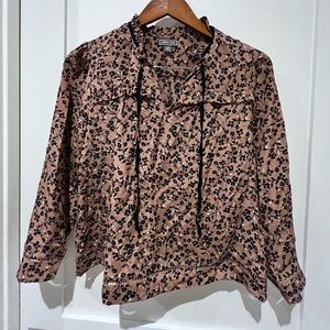 J. Crew Point Sur Blouse